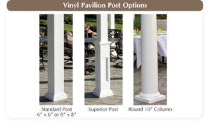 Pavilion Vinyl Post