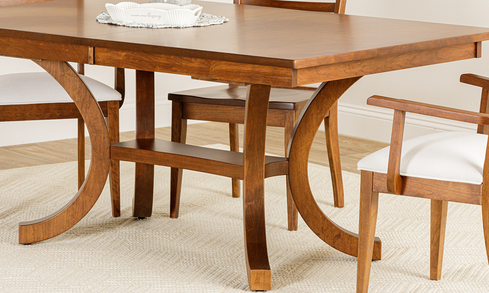 Ryker Double Pedestal Dining Table