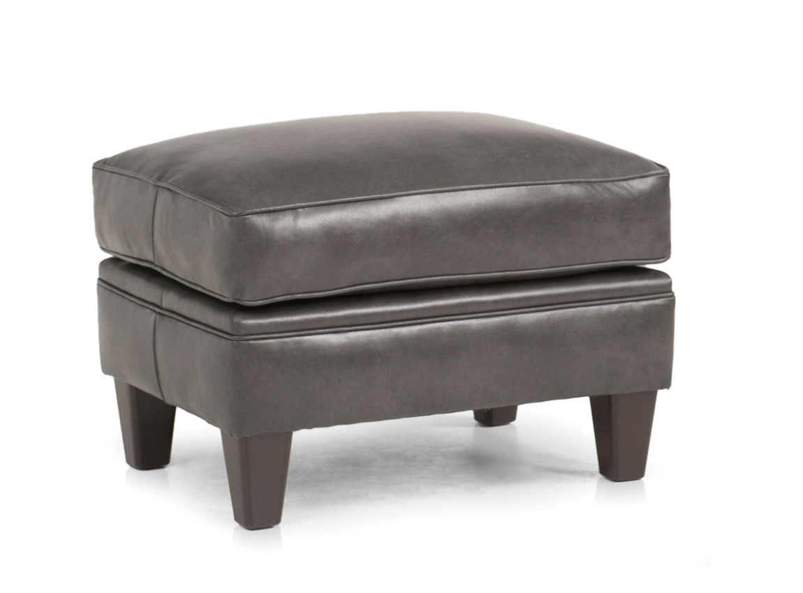 Smith Brothers 234 Ottoman in Leather