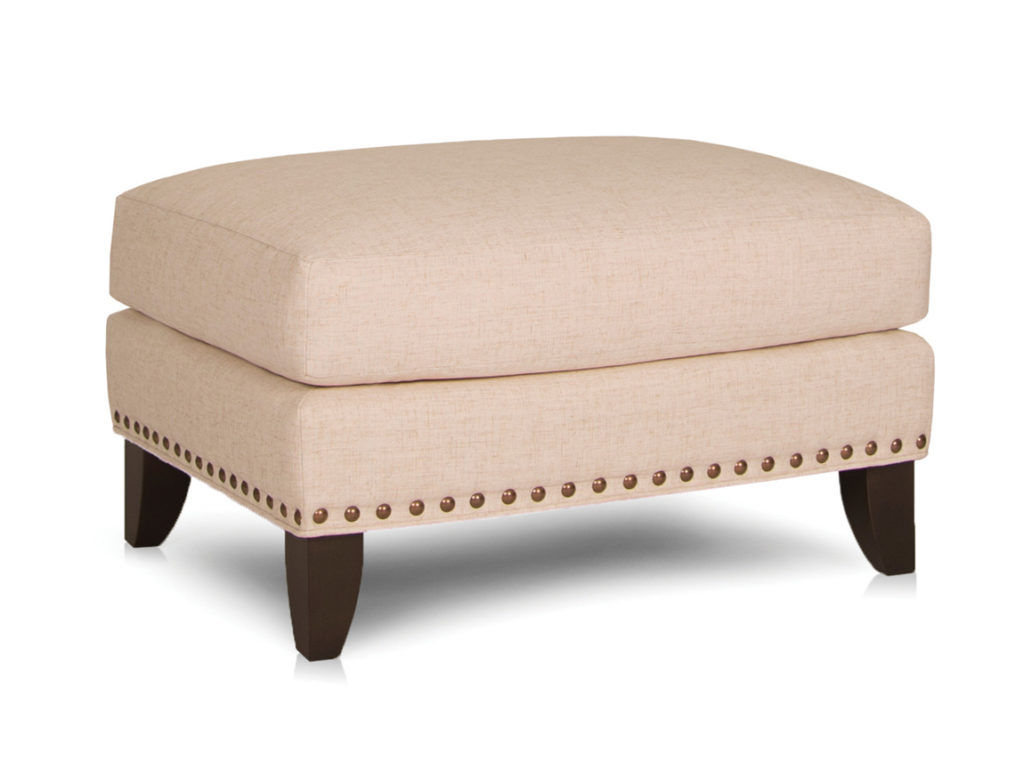 Smith Brothers 249 Ottoman in Fabric
