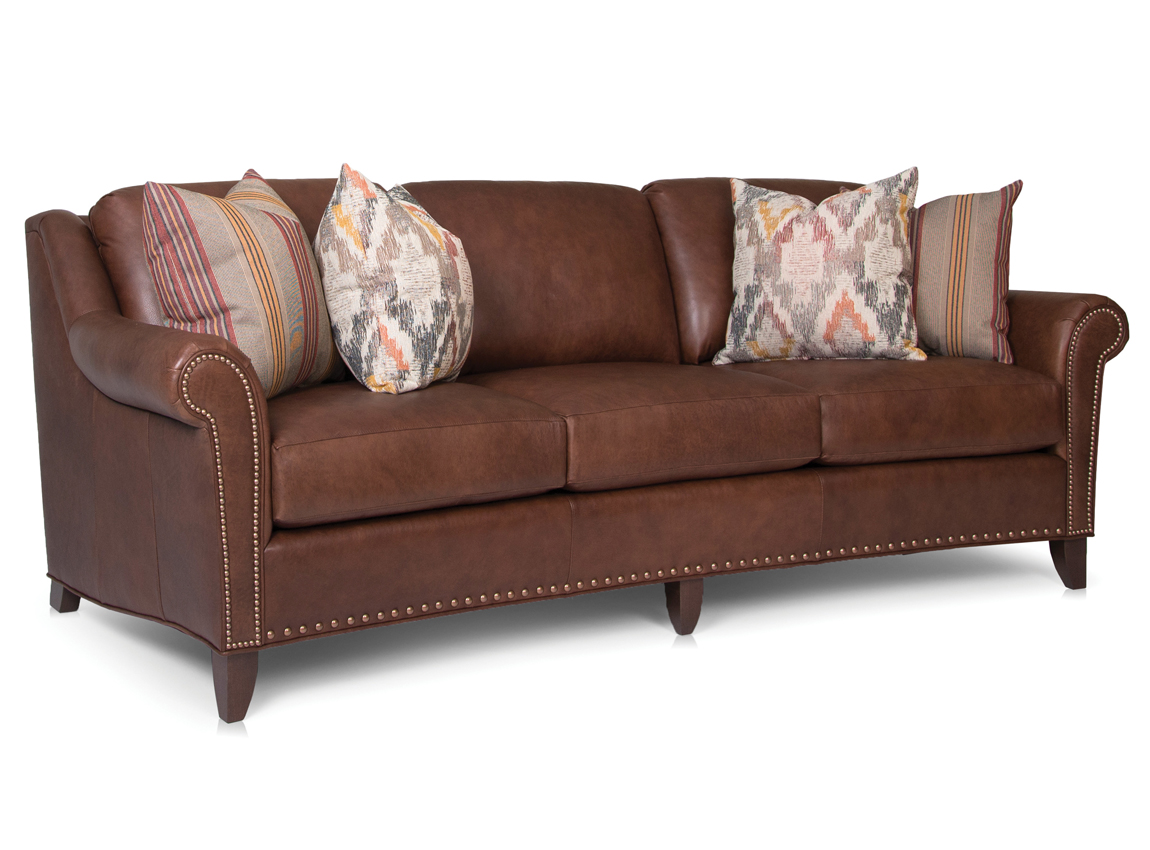 Smith Brothers 249 Sofa in Leather