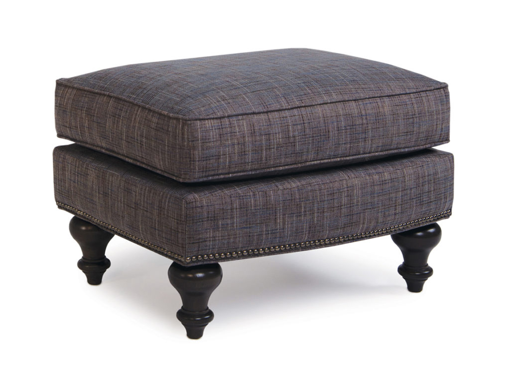 Smith Brothers 263 Ottoman in Fabric