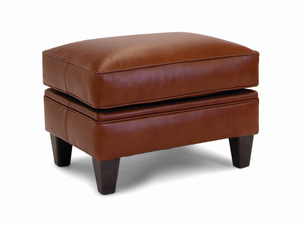 Smith Brothers 3000 Ottoman in Leather
