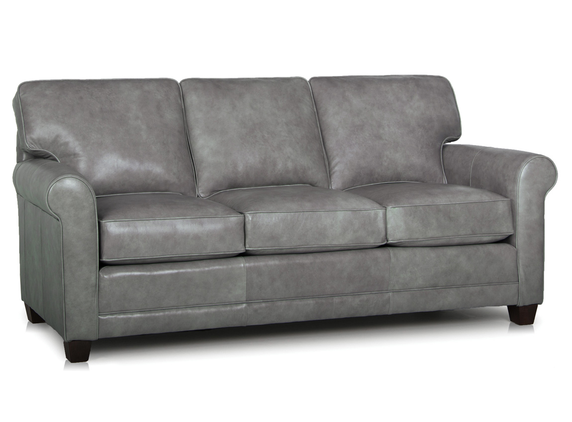 Smith Brothers 366 Sofa in Leather