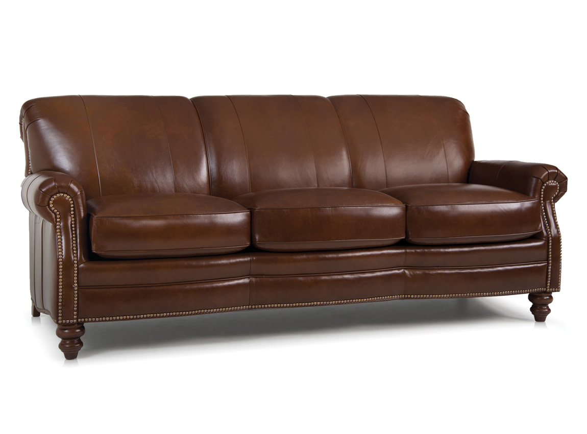 Smith Brothers Sofa in Leather