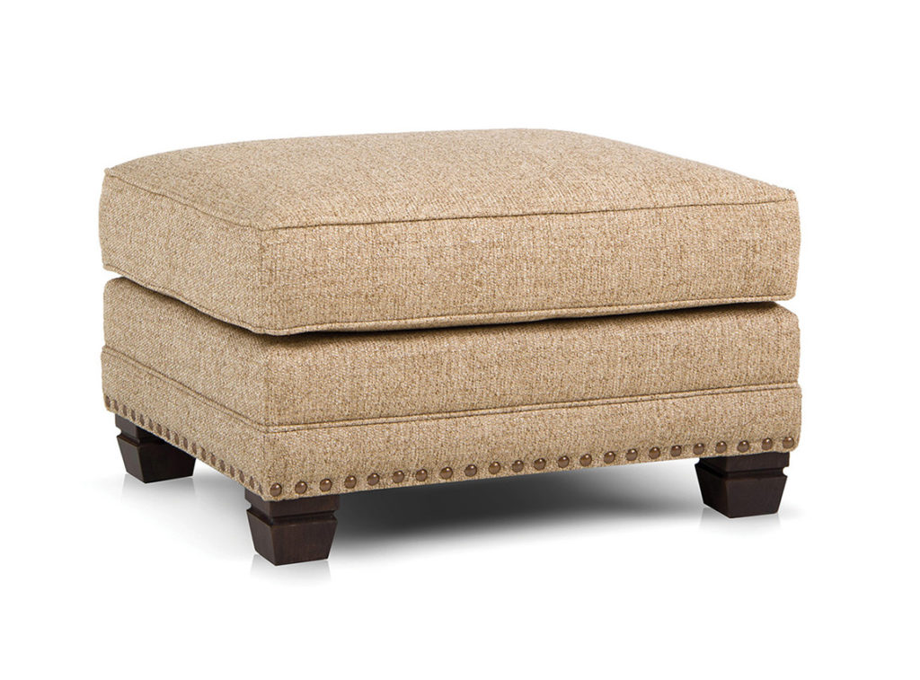 Smith Brothers 393 Ottoman in Fabric