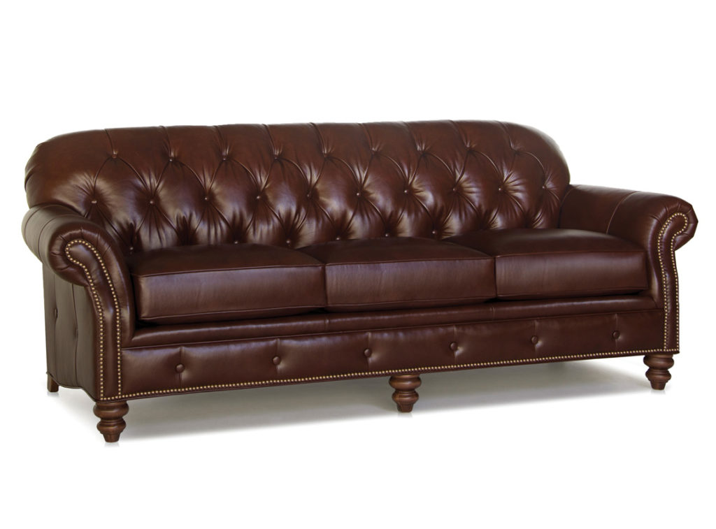 Smith Brothers 396 Sofa in Leather