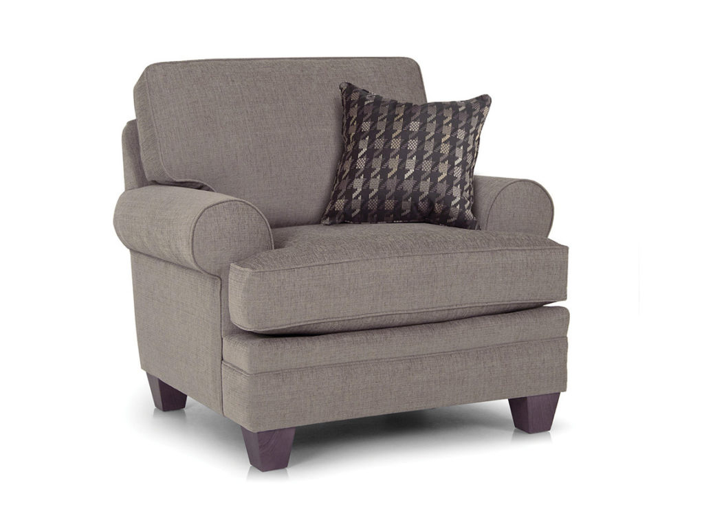 Smith Brothers 5000 Chair-in-a-Half in Fabric