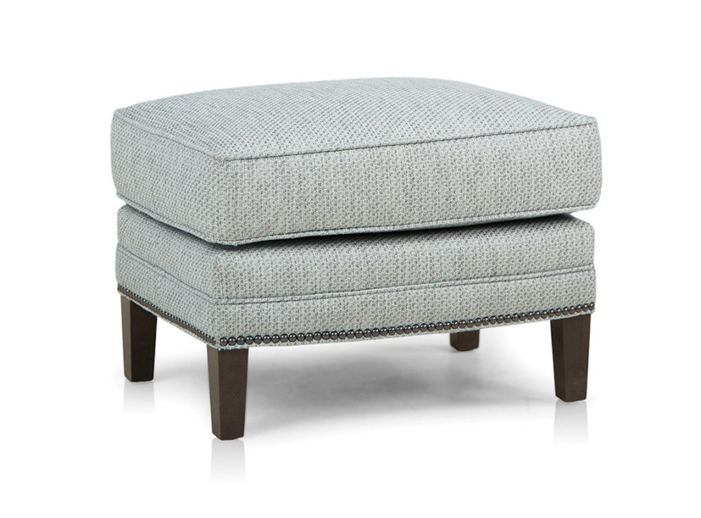 Smith Brothers 517 Ottoman in Fabric
