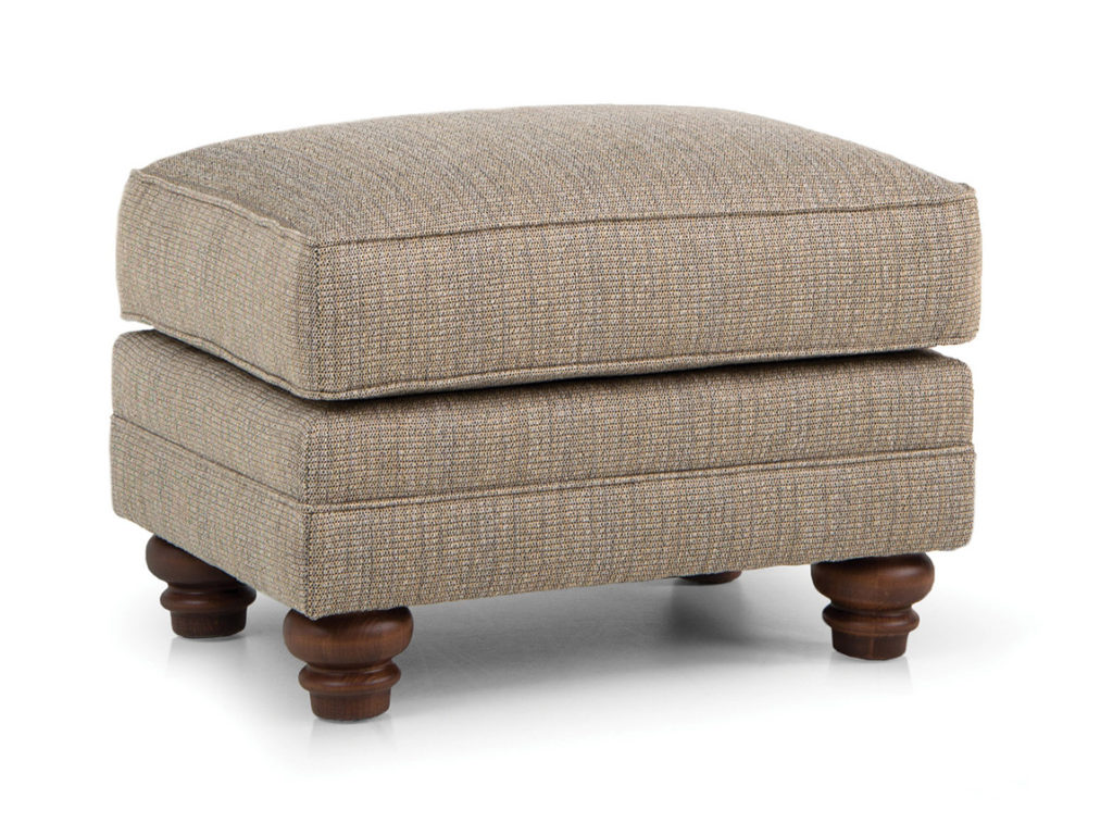 Smith Brothers 522 Ottoman in Fabric