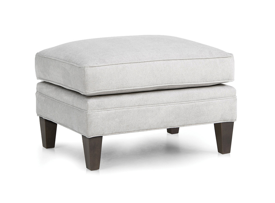 Smith Brothers 527 Ottoman in Fabric