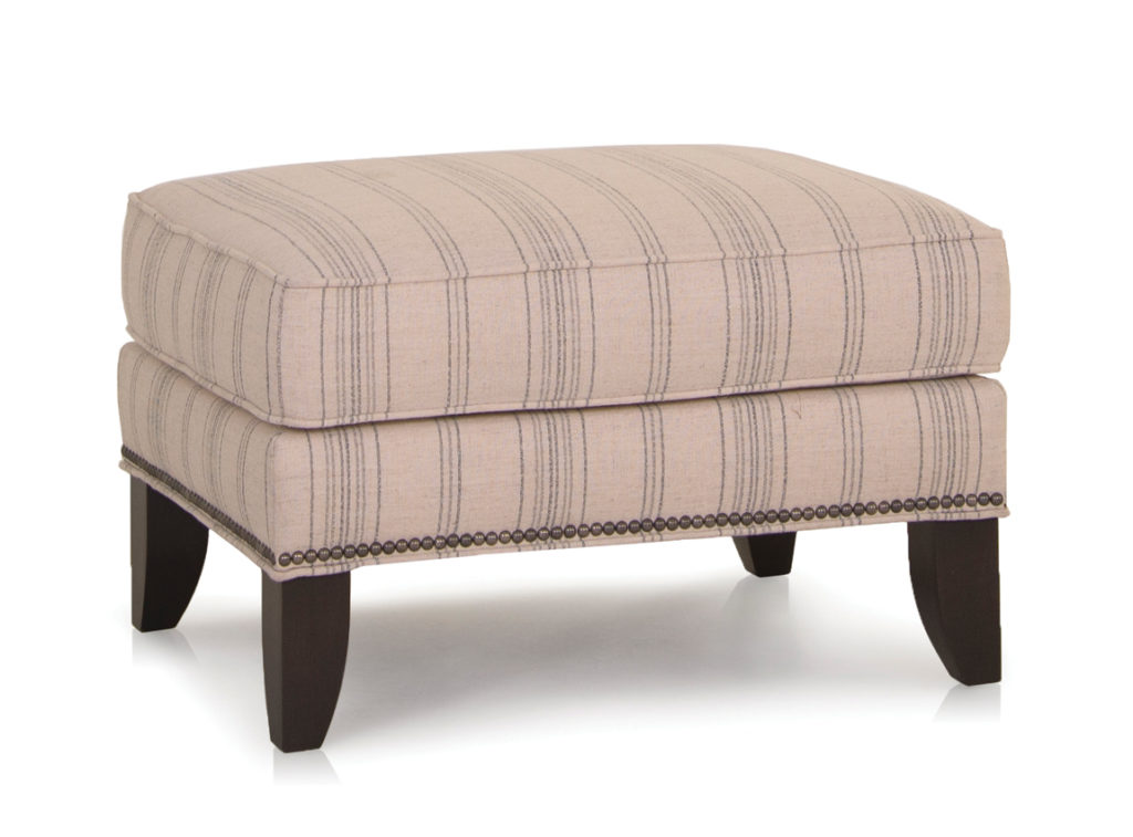Smith Brothers 530 Ottoman in Fabric