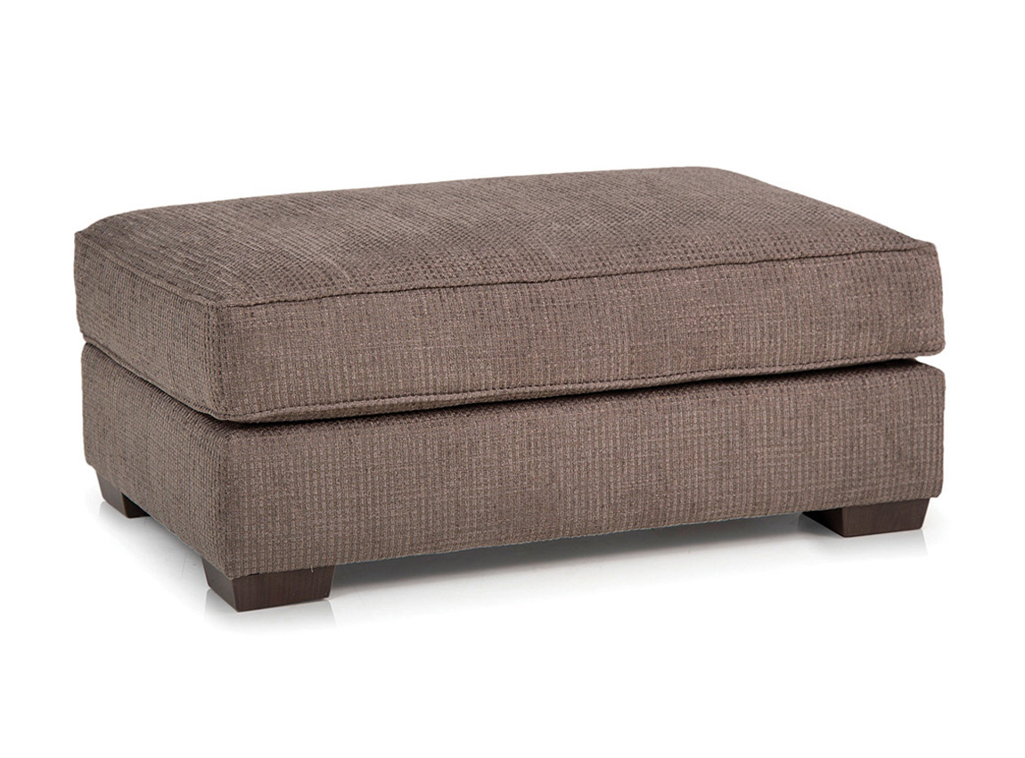 Smith Brothers 8000 Ottoman-in-a-Half in Fabric