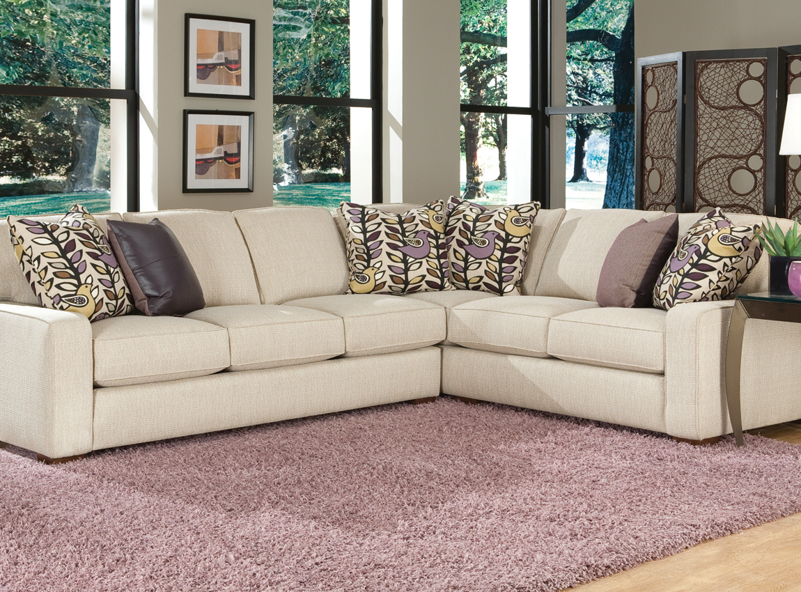 Smith Brothers 8000 Sectional in Fabric