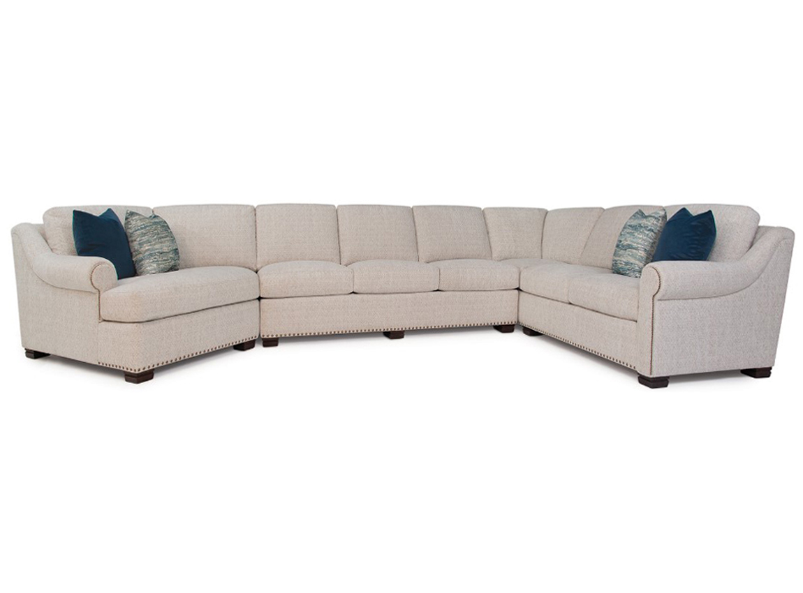 Smith Brothers 9000 Sectional in Fabric