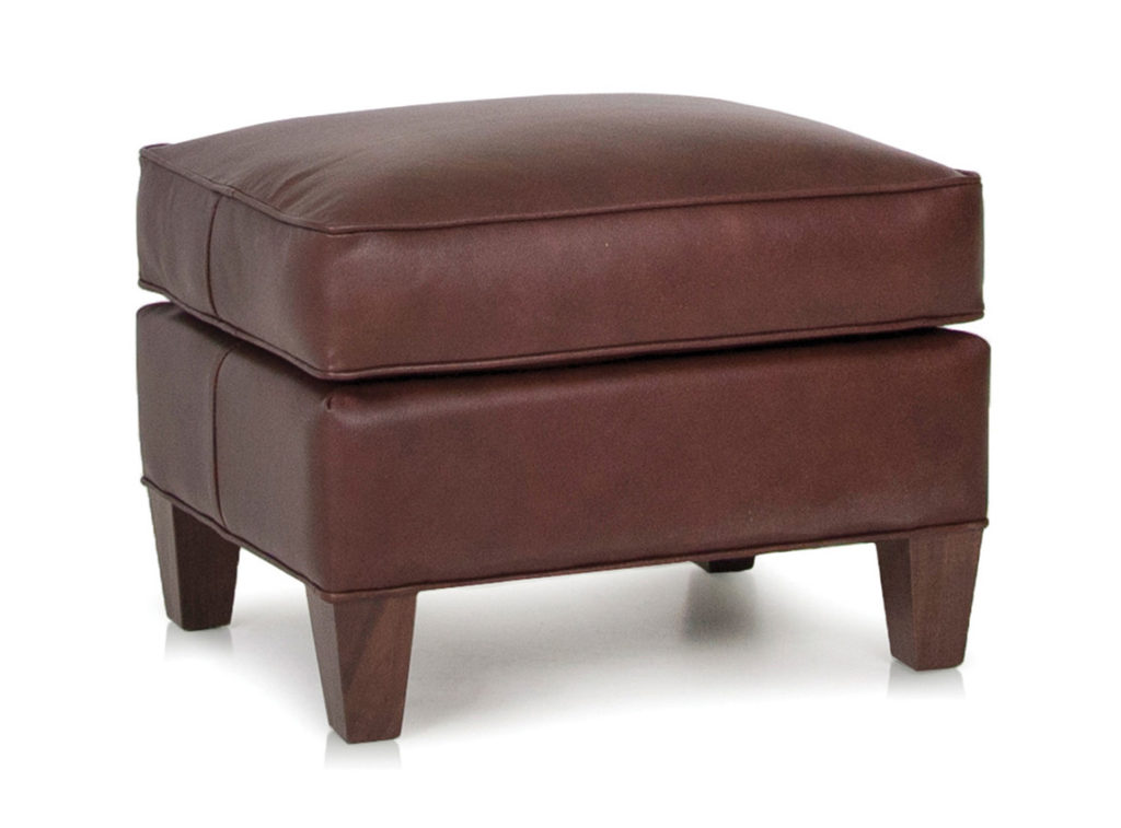 Smith Brothers 933 Ottoman in Leather