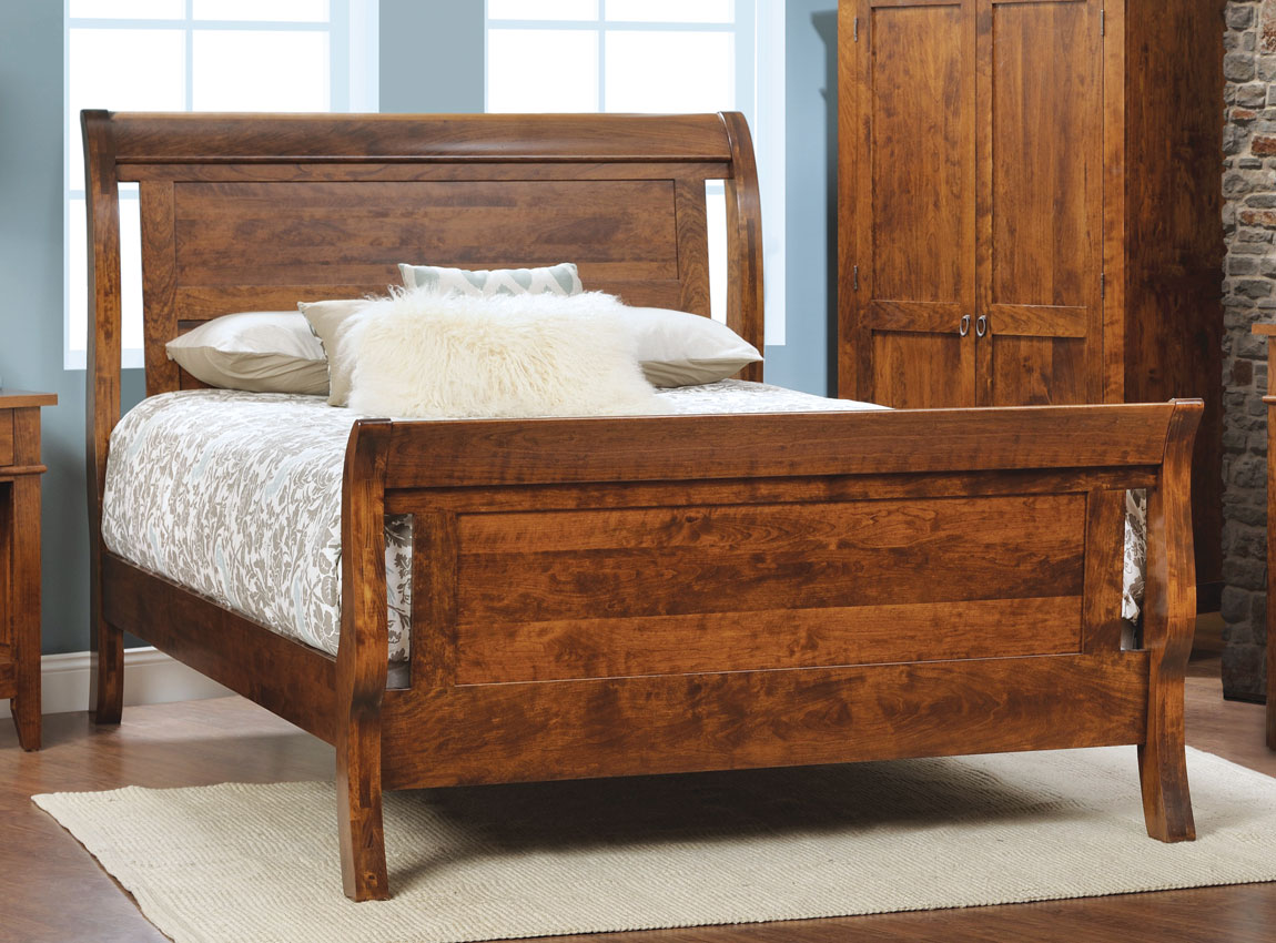 Trumbull Sleigh Bed