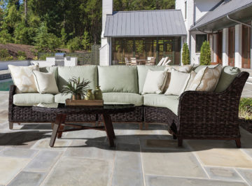 Grand Isle Wicker 3-Piece Sectional
