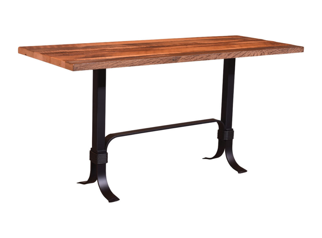 Branson Wrought Iron Counter Height Table
