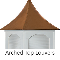 Arched Top Louvers
