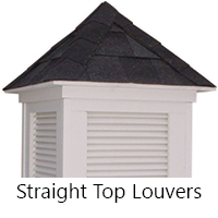 Straight Top Louvers