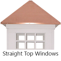 Straight Top Windows