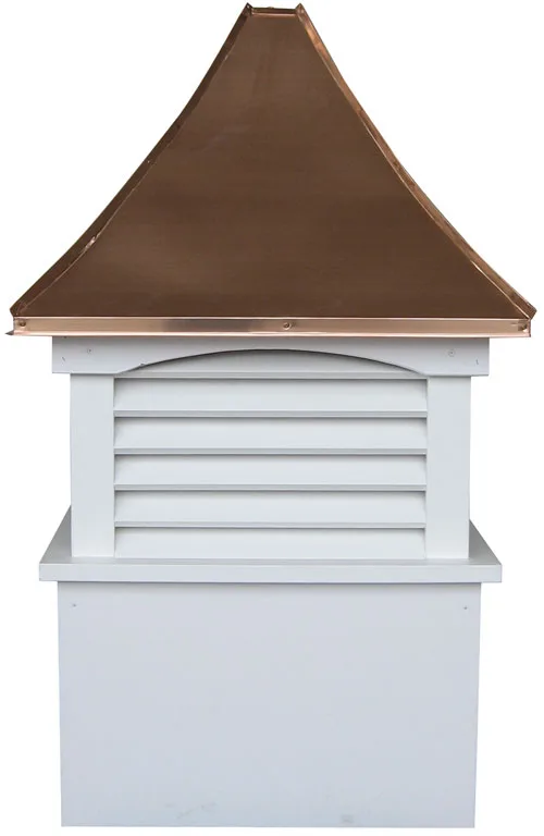 Skyline Square, Louvered Cupola w/ Concave Copper Roof