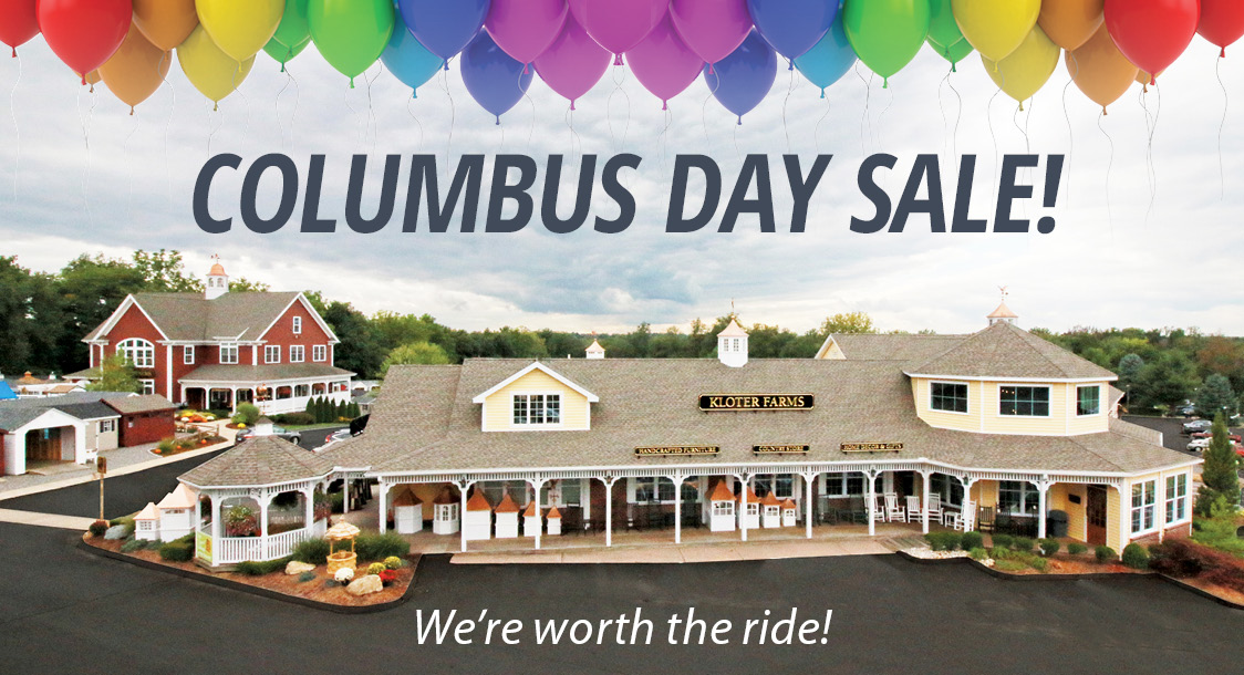Columbus Day Sale Ends Monday 10/9