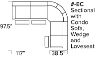 Elran Power 7000 Sectional Dimensions