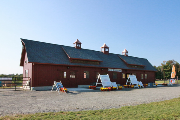 Large custom farm market barn