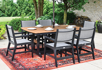 Sling Chair Patio Dining