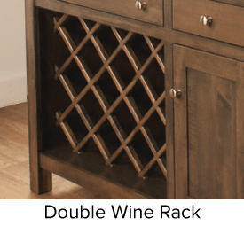 Double Wine Rack