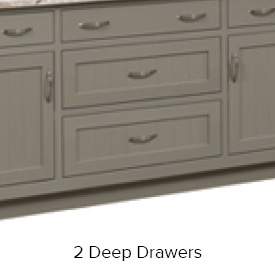 Two Deep Drawers (standard)
