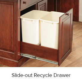 Slide-out Recycle Drawer