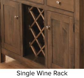 Single Wine Rack