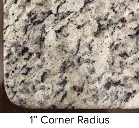 1″ Corner Radius