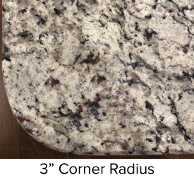 3″ Corner Radius
