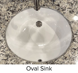 Oval Sink
